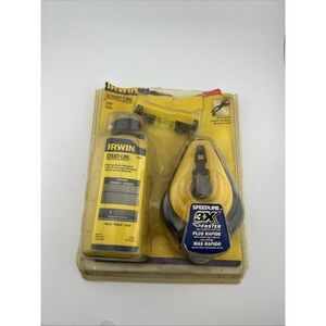 Irwin Straight Line 100' Speedline 3x With Level Comes With Box Opened Used